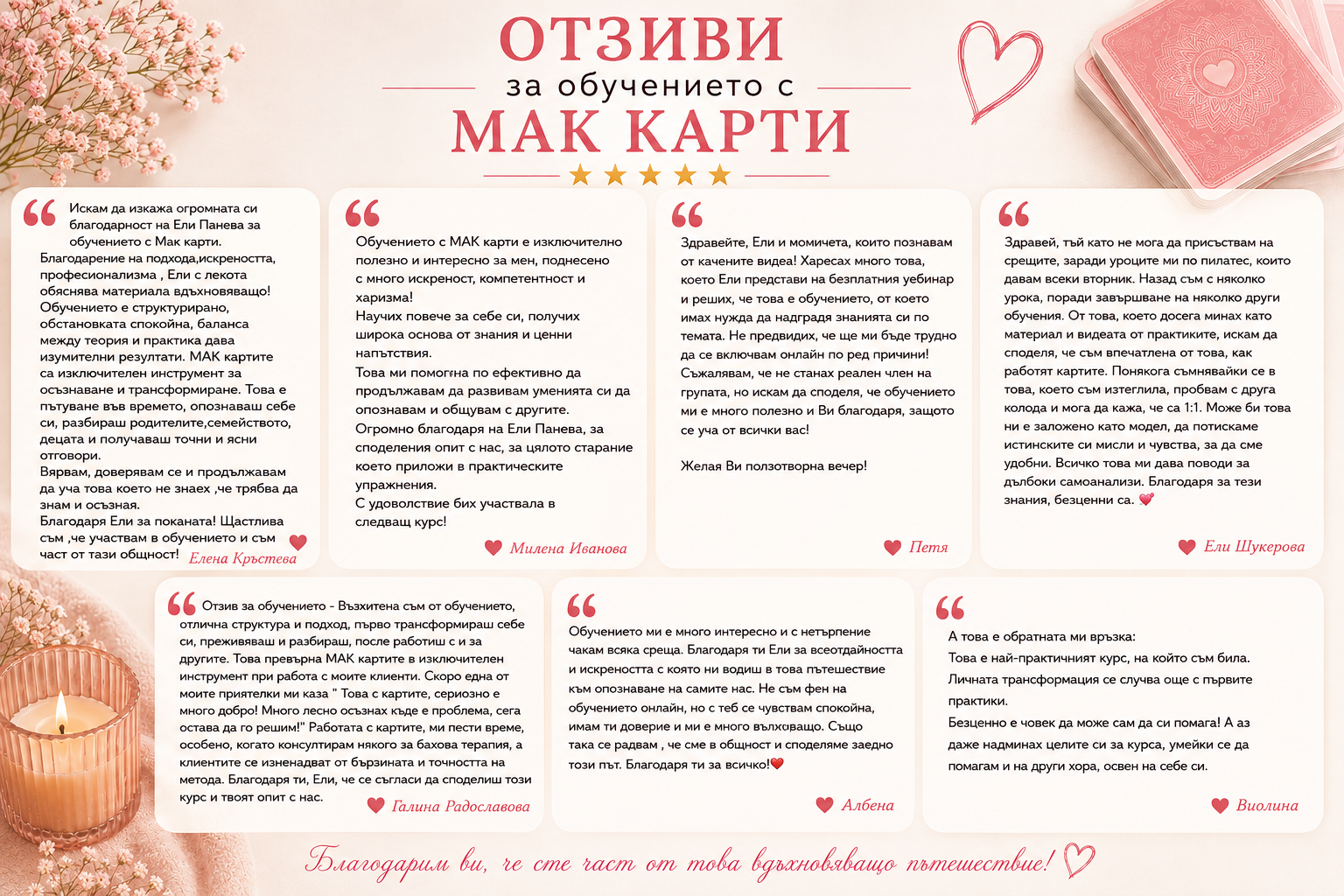 МАК карти на практика – обучение за работа с метафорични асоциативни карти 3
