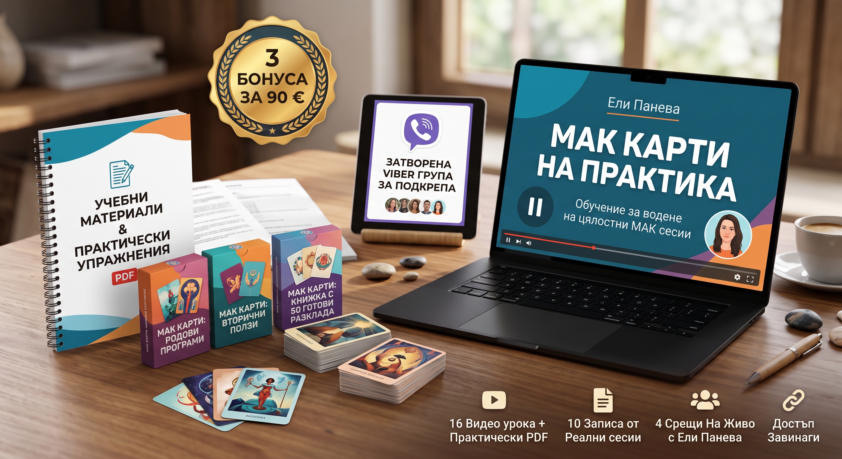 МАК карти на практика – обучение за работа с метафорични асоциативни карти 5
